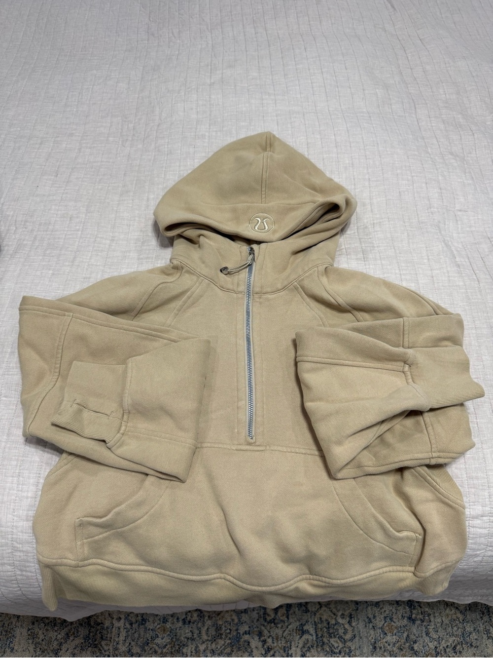 lululemon athletica Women’s Scuba Oversized Half-Zip Hoodie Sweater - Size XS/S
